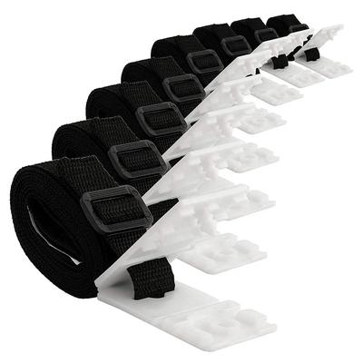 8Pcs Pool Cover Straps Universal Solar Cover Roller Attachment Straps Solar Cover Reel Attachment Kit Swimming Pool Accessories