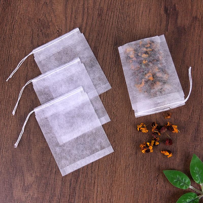 

ZISIZ Corn Fiber Drawstring Tea Filter Bags