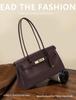 JWPEI Yara Genuine Leather Baguette Shoulder Bag - 2025 New Design for Women