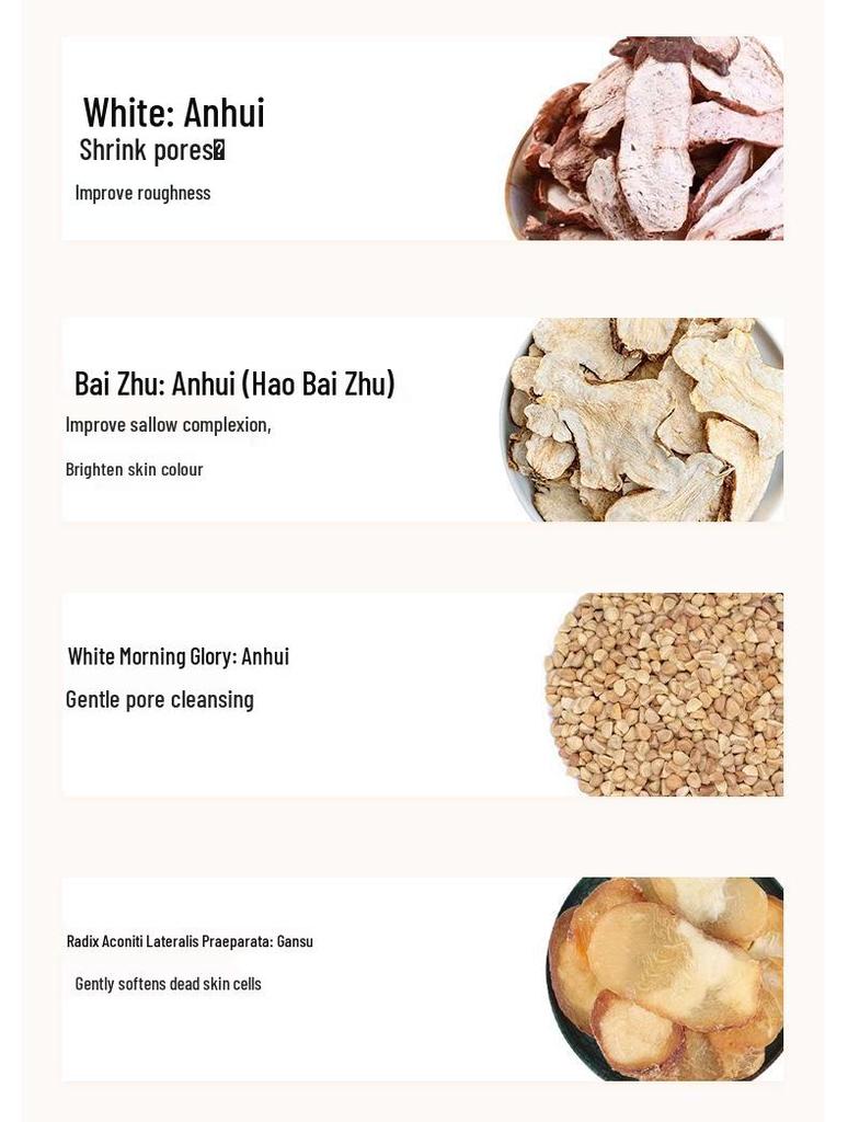 Herbal Pearl Mask Powder: Revitalizes Dull Skin and Nourishes with Ancient Chinese Methods
