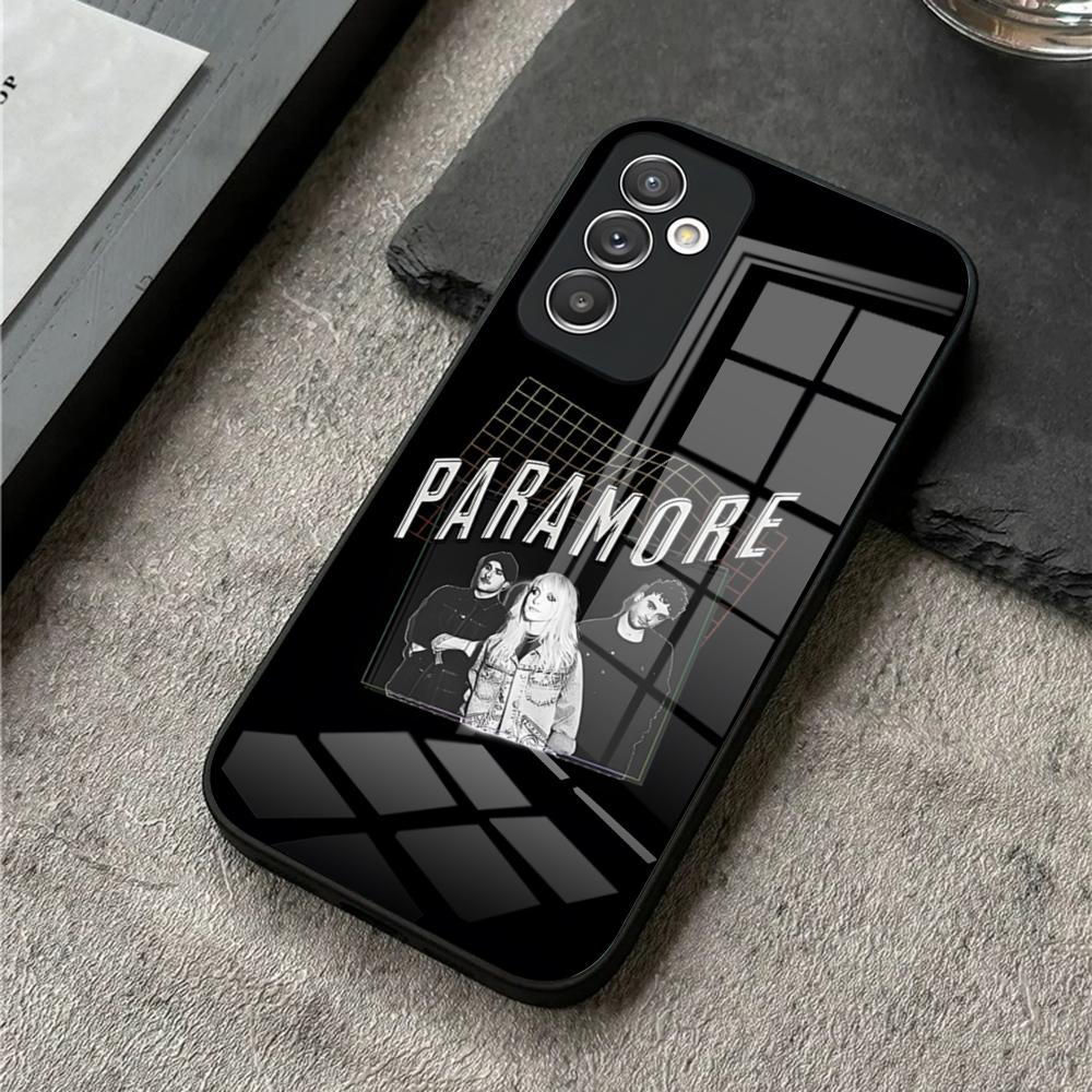 Phone Case For S25 Ultra Samsung S26 S23 S24 Plus S22 S20 S21 Fe A54 A34 A53 A16 Glass Cover COOL Paramore