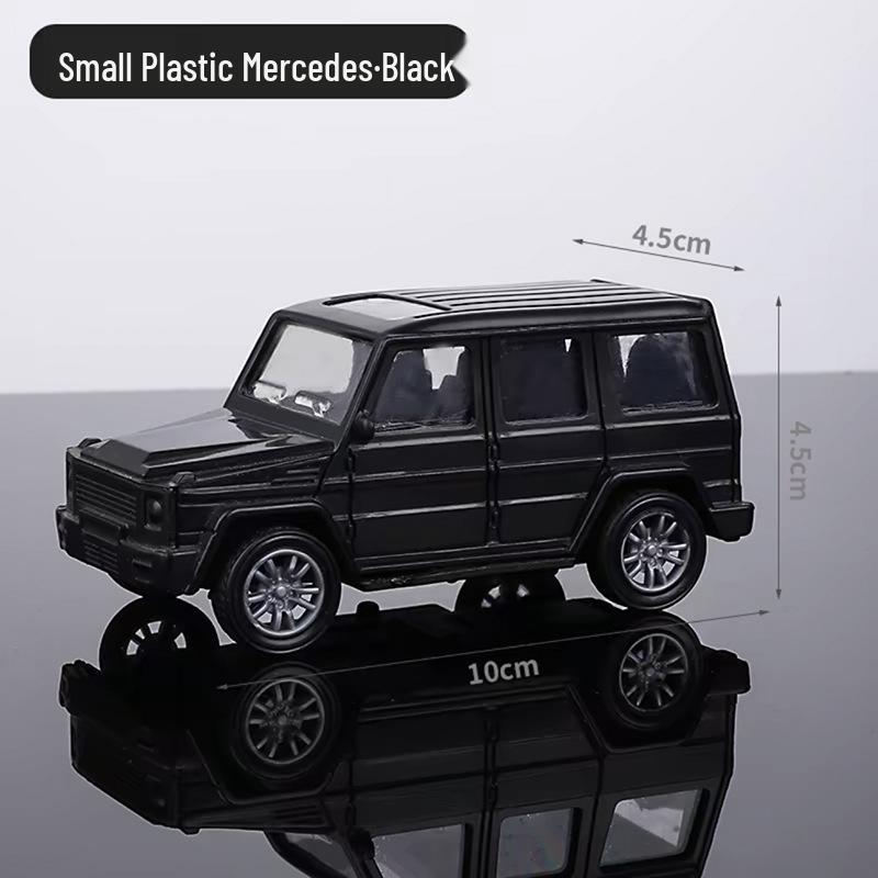 Mercedes Black Alloy Sports Car Off-Road Cake Topper for Birthdays