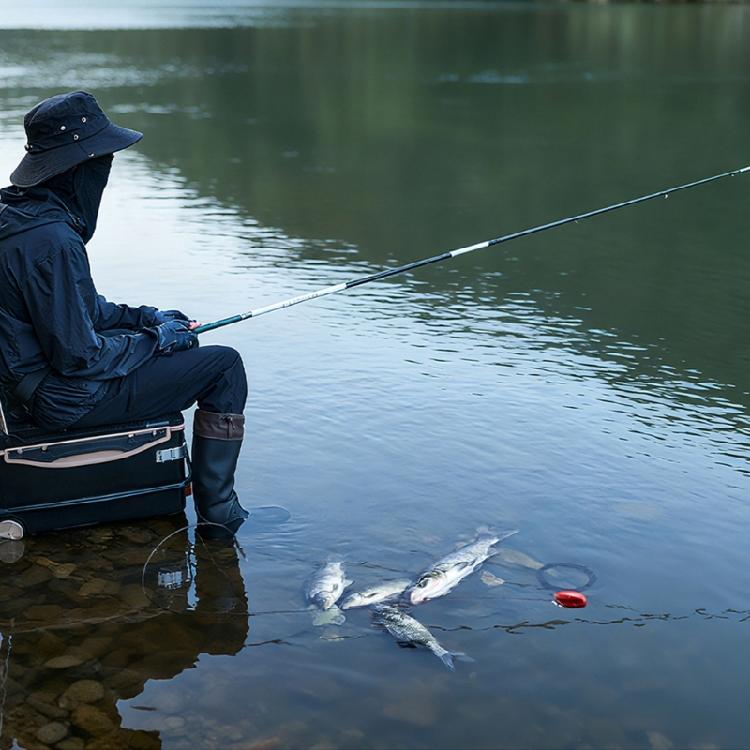 Speerfischen Fisch-Stringer Ersatz Fisch-Nadel Haken-Stringer mit Kabel und Schwimmkugel Angelzubehör Langlebig