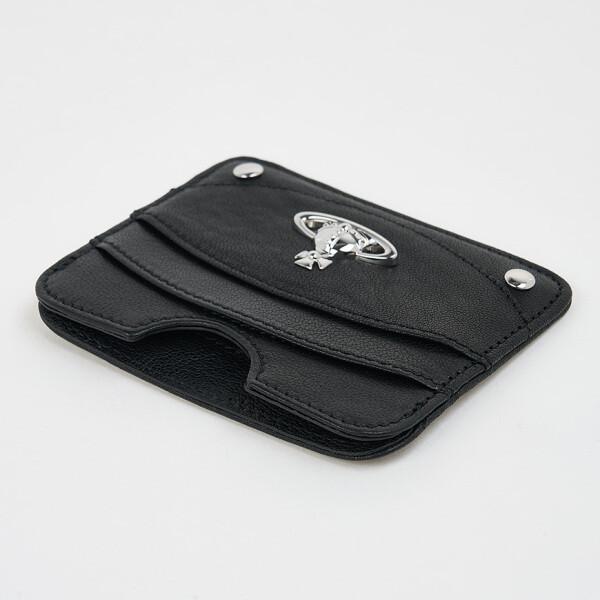 Vivienne Westwood Unisex Half Moon Flat Card Wallet 5402000vu L00bx N401