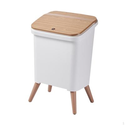 Freestanding Bin with Lid, Ideal for Children's Bedroom, Living Room, Or Kitchen.