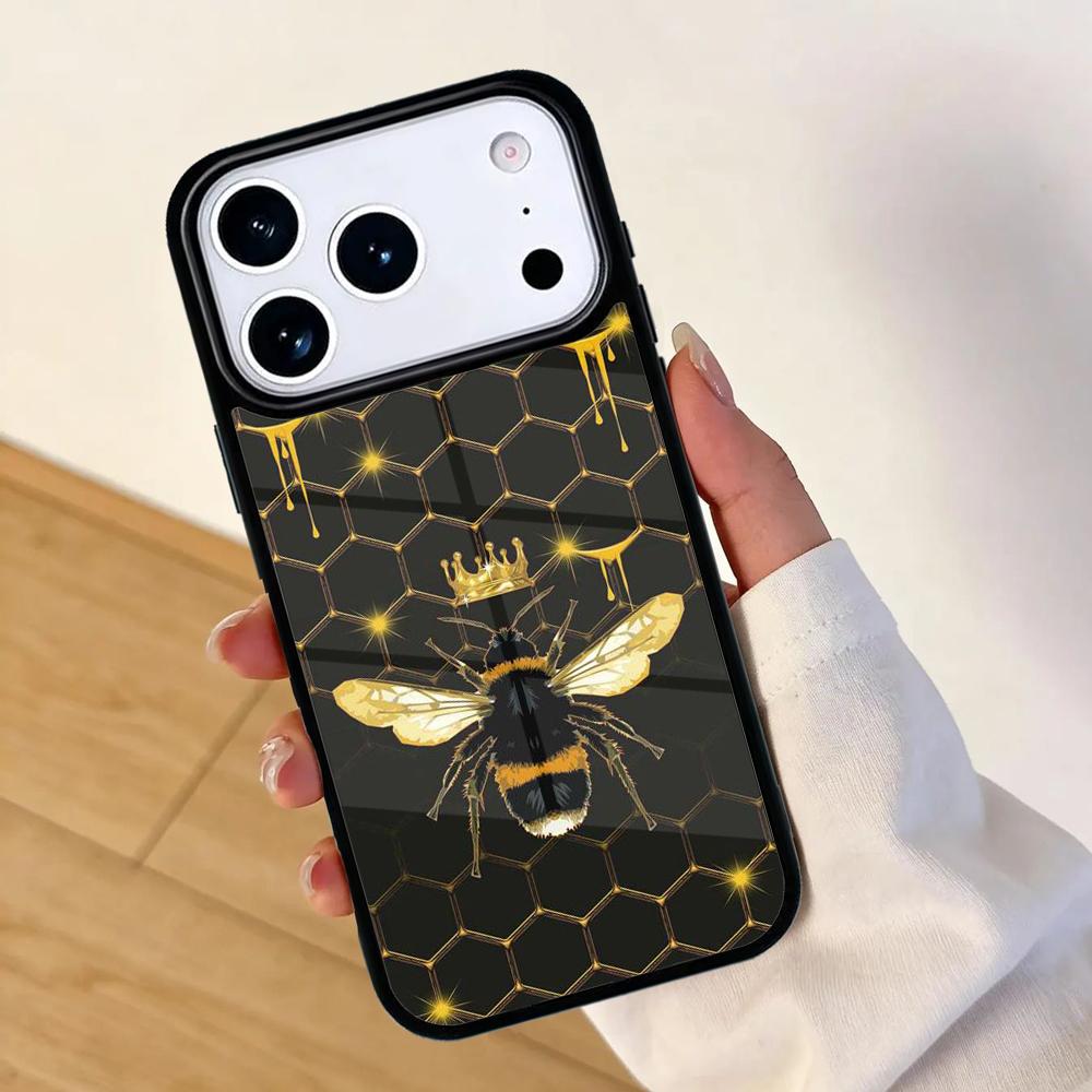 Bees Mobile Phone Case for IPhone 17 AIR 16pro Max 15 14 13 12 11 Bumper Cover