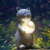IP44 Waterproof Garden Cat Figurine UV Resistant Cat Statue Yard Art Decor  Outdoor Garden
