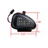 2x Under Mirror LED Puddle Light For VW Golf MK6 Jetta MK4 Passat Eos Sharan Touran Tiguan