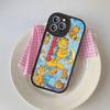 Cute Anime G-Garfields Cat Phone Case For Iphone 16 15 14 13 12 11 Pro Max Plus Leather Soft Back Cover