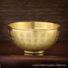Copper Craft Ornament Home Decor Copper Bowl Hundred Blessings Bowl Great Fortune Character Bowl Brass