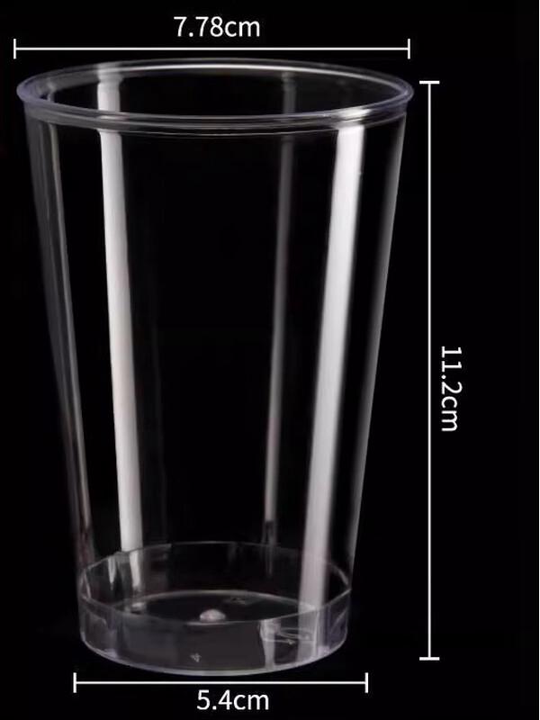 Lion Search 12oz Clear Plastic Cups