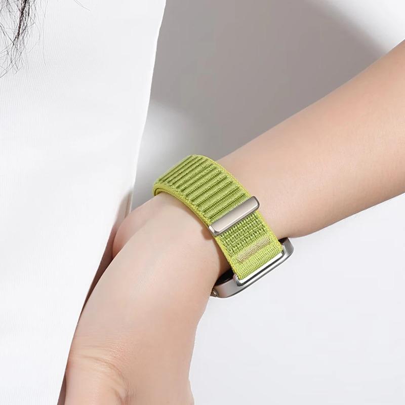 Rem til Google Pixel Watch 4 3 45mm Klokkereim Nylonløkke sportsarmbånd Armbånd til Google Pixel Watch 4 3 2 41mm Tilbehør