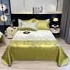 Ice Silk Summer Cool Mat Set: Foldable & Washable Three-Piece for Dormitory Single Beds