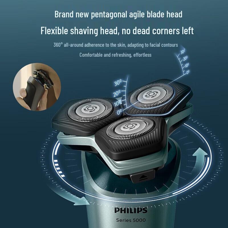 Philips SU5799 Wet & Dry Electric Shaver CN Plug (adapter Included)