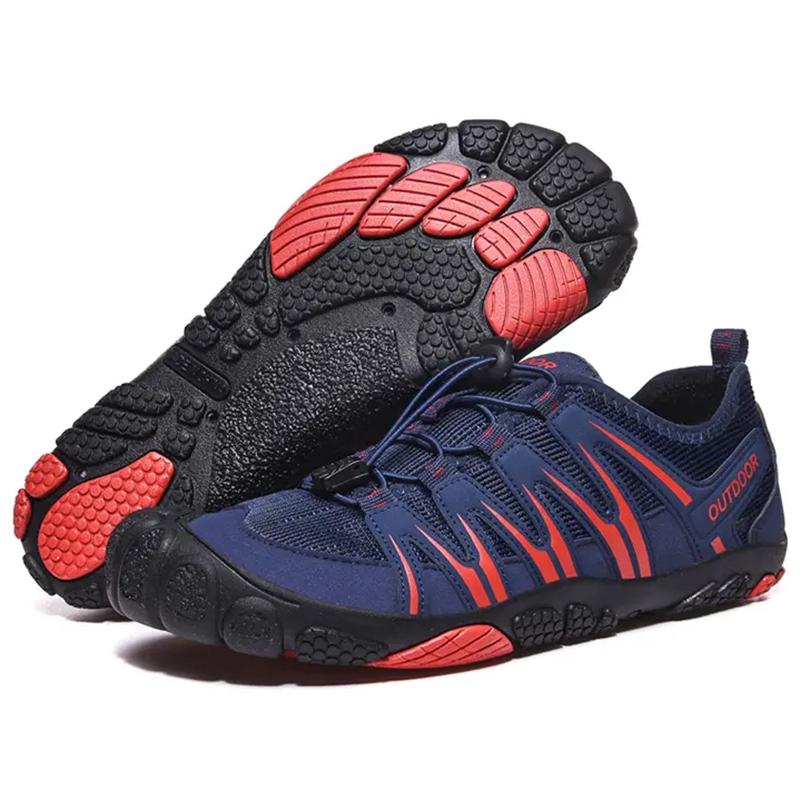 Herr Casual Sneakers Halkfria Andningsbara Vattenskor Sommar Vandring Mesh Utomhusskor Par Strand Surfing Skor