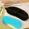 Compressa Fredda Kapybara Capibara Maschera per Dormire Traspirante Raffreddatore Gel Freddo Peluche Maschera per Occhi Comfort Riutilizzabile Viaggio Sonno