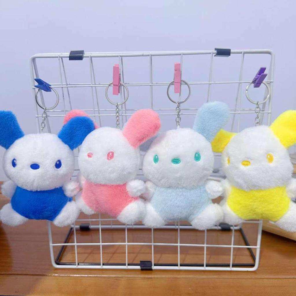 Mini Plush Toy Claw Machine Keychain Charms