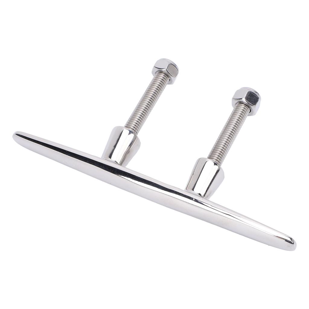 6 Zoll Bootsklampe 316 Edelstahl Poliert Dockklampe Zur Befestigung für Wohnmobil Yacht Frachtschiff Schnellboot