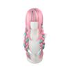 Pink Braided Cosplay Wig - 28" Heat-Resistant Synthetic Hair with Long Twisted Pigtails for Anime Conventions & Daily Wear