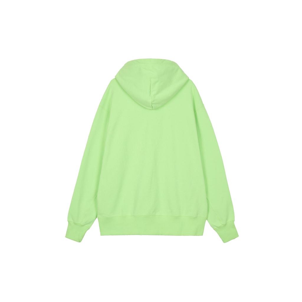 Nike Sweatshirts Men's Lime Cyan Hooded Moderate Regular DA0024-399