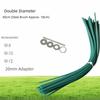 Aluminum Zinc Zinc Alloy Aluminum Porous Lawn Head 3 Discs Grass Cutting Head Trimming Head  Lawn Mowing