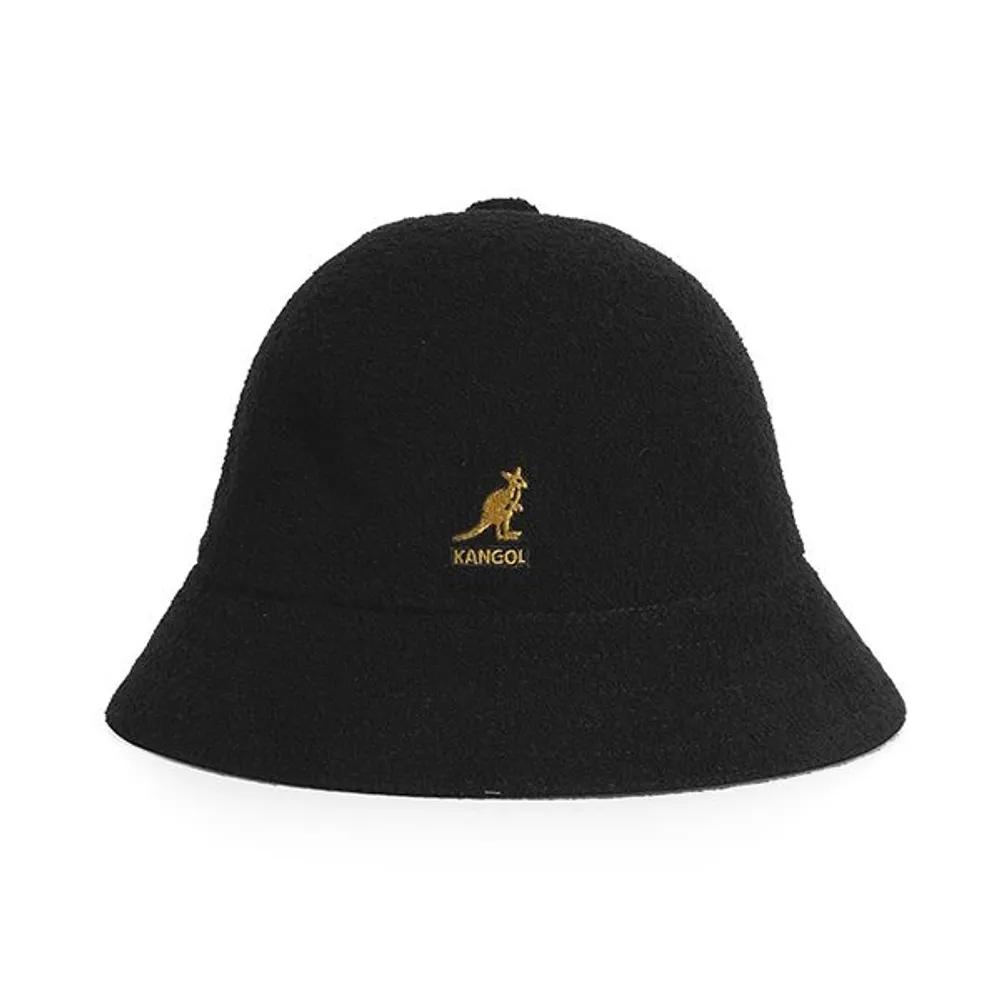 KANGOL 0397BC ЧЕРНЫЙ/ЗОЛОТОЙ Повседневная панама-ведро Bermuda 0397BC BLACK/GOLD (L)