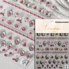 1pcs 5D Elegant White Daisy Nail Art Stickers Flower Adhesive Nail Decorations Decals DIY Manicure Accessories
