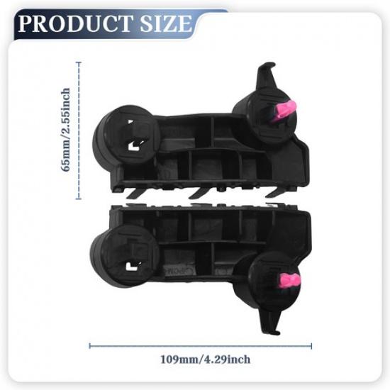 Front Bumper Brackets Retainer Side Support For - Nissan Altima Sedan x2