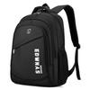Letter Printed Simple Backpack With Large Capacity For Men Business Bag Computer