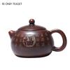 240ml Yixing Traditional Purple Clay Teapots Master Handmade Ball Hole Filter Xishi Tea Pot Home Kettle Chinese Zisha Tea Set