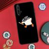 Cartoon Funny Goose For Huawei Nova 12s 12i 7i 8i 11i Y73 Y70 Y90 Y60 Y72 Y61 Y91 9 10 SE P30 Pro P40 Lite Case