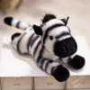Party Style Forest Animal Doll Tiger Panda Fox Plush Toy Simulated Animal Doll Zoo Gift