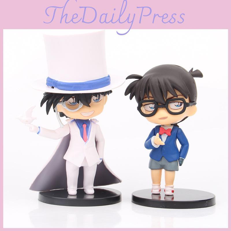 Detective Conan And Kid The Phantom Thief Pvc Models For Collectors And Anime Enthusiasts
