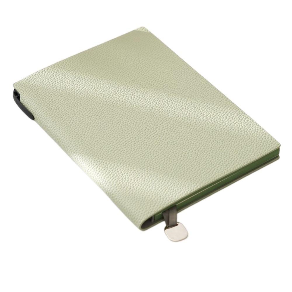 A5 Business Notepad Thick Excerpt Book Work Notepad Leather Notebook  Office зелёный