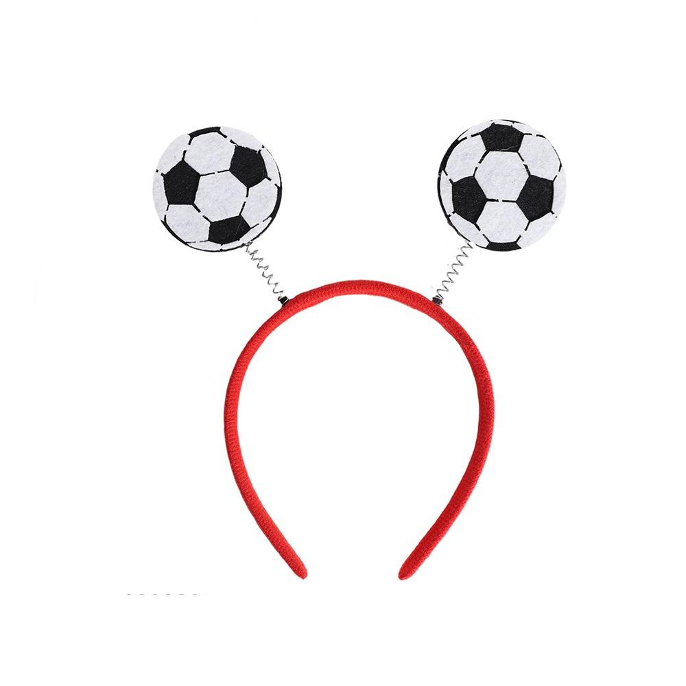 

Plastic Temple Arms Soccer Ball Glasses Soft Felt Soccer Party Headband Football Match Style 4
