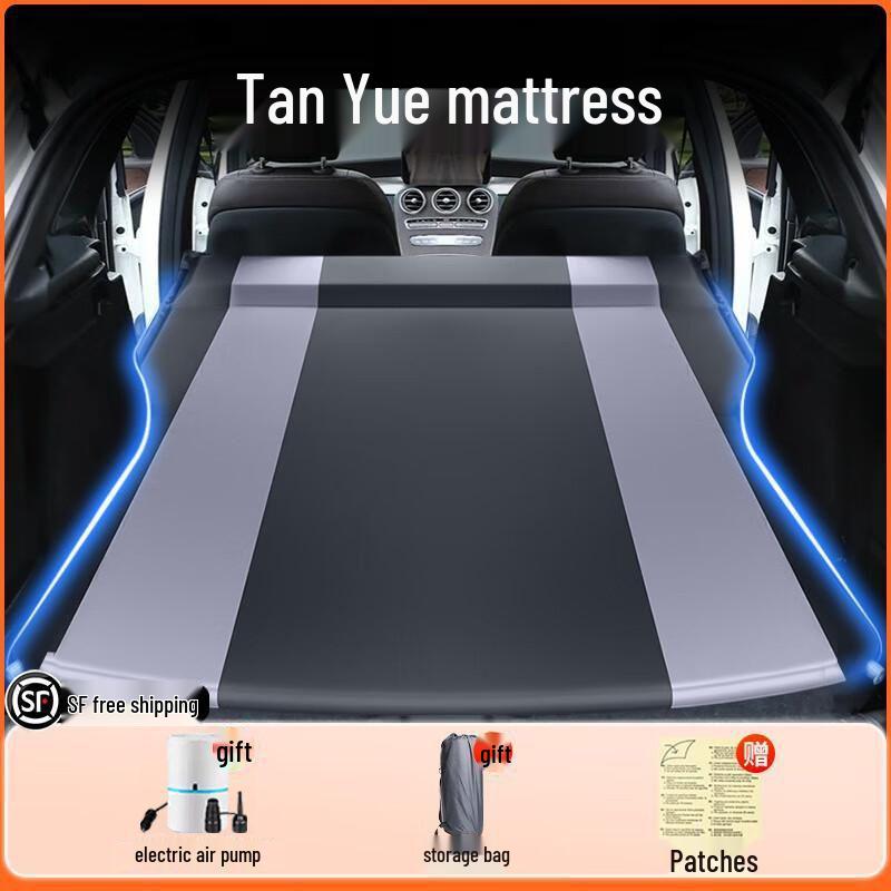 Volkswagen Tayron Trunk Bed Mat: Sleeping Pad for 25 Models - Inflatable Rear Row Car Bed