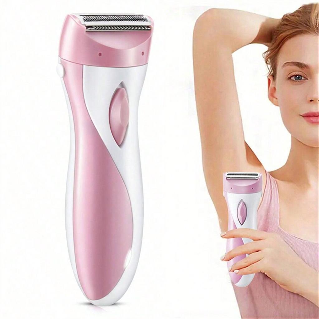 Women's Electric Razor - USB Electric Lady Shaver, Ladies Epilator Razor, Foil Shaver With Stainless Steel Blade, USB Charging