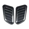 Automotive universal hood air flow inlet hood hood ventilation vent cover fashionable modification fake air outlet engine parts