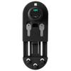 Allin1 Picture Hanging Leveling Tool Photo Frame Level Hanger Measuring Layout(Black )