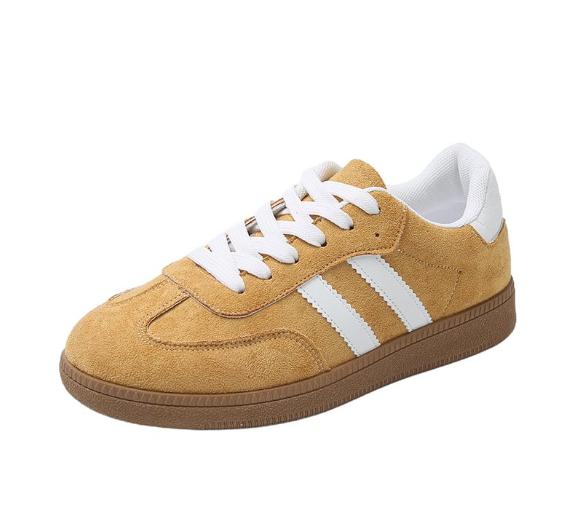 Women Tennis Sneakers Flats Ladies  Lace-up Vulcanized Shoes  Autumn Outdoor Trainers Student Board Shoes Footwear