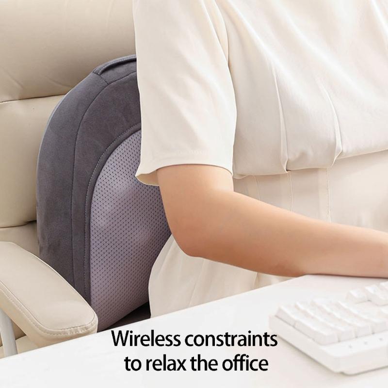 Massage Pillow,Neck and Back Massagers with Heat,Shiatsu Massage Pillow for Back,Shoulder Leg Foot Pains Stress Relax
