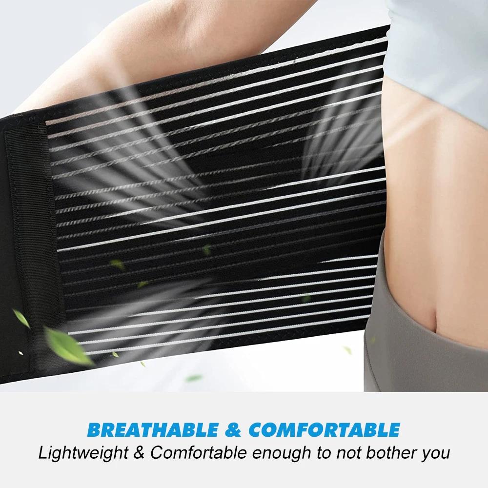 Adjustable Back Brace for Men Women Breathable Waist Lumbar Lower Back Support Belt for Sciatica Herniated Disc Scoliosis
