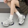 Dad shoes women's autumn new breathable mesh sports style casual shoes women's versatile platform single shoes running shoes