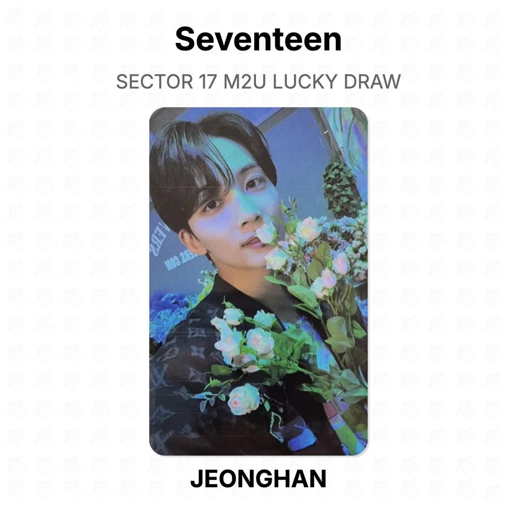 Seventeen SECTOR 17 M2U ESTRAZIONE FORTUNATA Fotocard Ufficiale