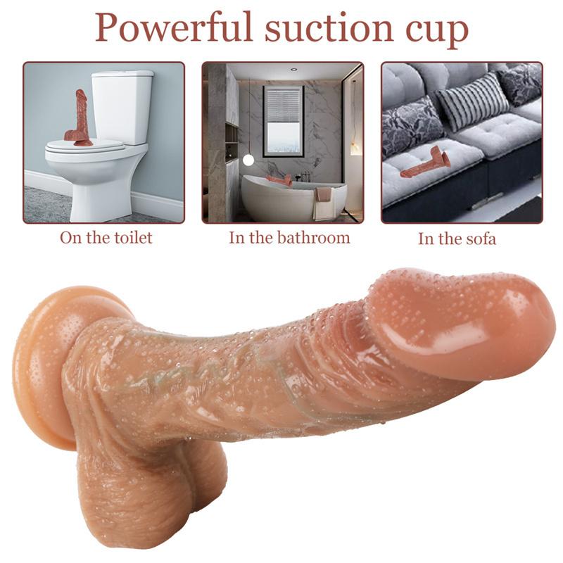 G42 Phoenix 20cm Dildo Drawing Blue Veins New Technology Manual Multiple Injection of Liquid Silicon Adult Products