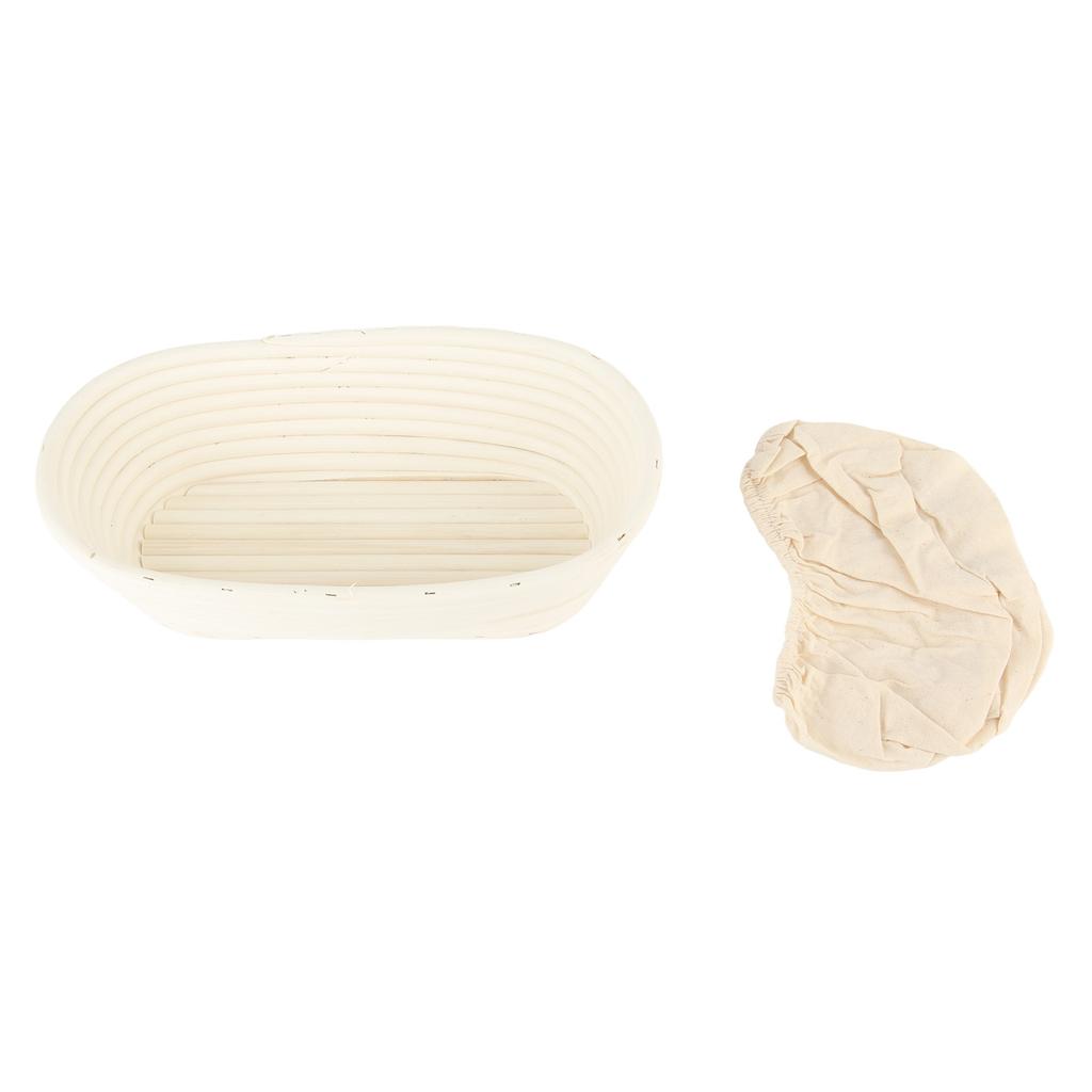 Bread Proofing Basket Dough Proofing Basket Handmade Unbleached Natural Cane Banneton Proofing Basket Dough Bread Baking Kit