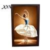 Creative Dress Design Tissue Box Walnut Wood Box, with Artistic Ballet Dancer Skirt Design, Multipurpose Paper Towel Holder for Home Decor Entryway