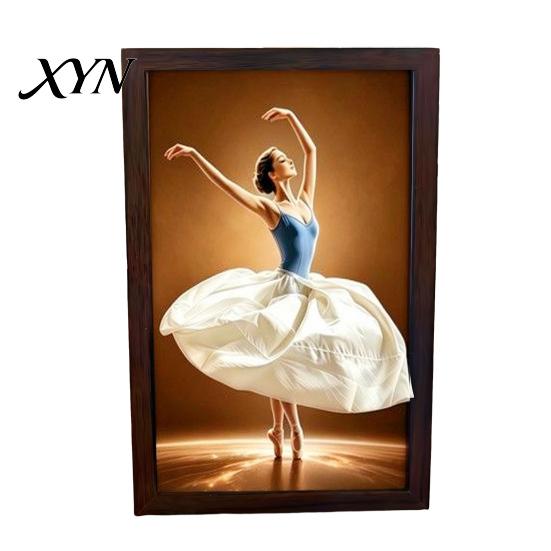 Creative Dress Design Tissue Box Walnut Wood Box, with Artistic Ballet Dancer Skirt Design, Multipurpose Paper Towel Holder for Home Decor Entryway