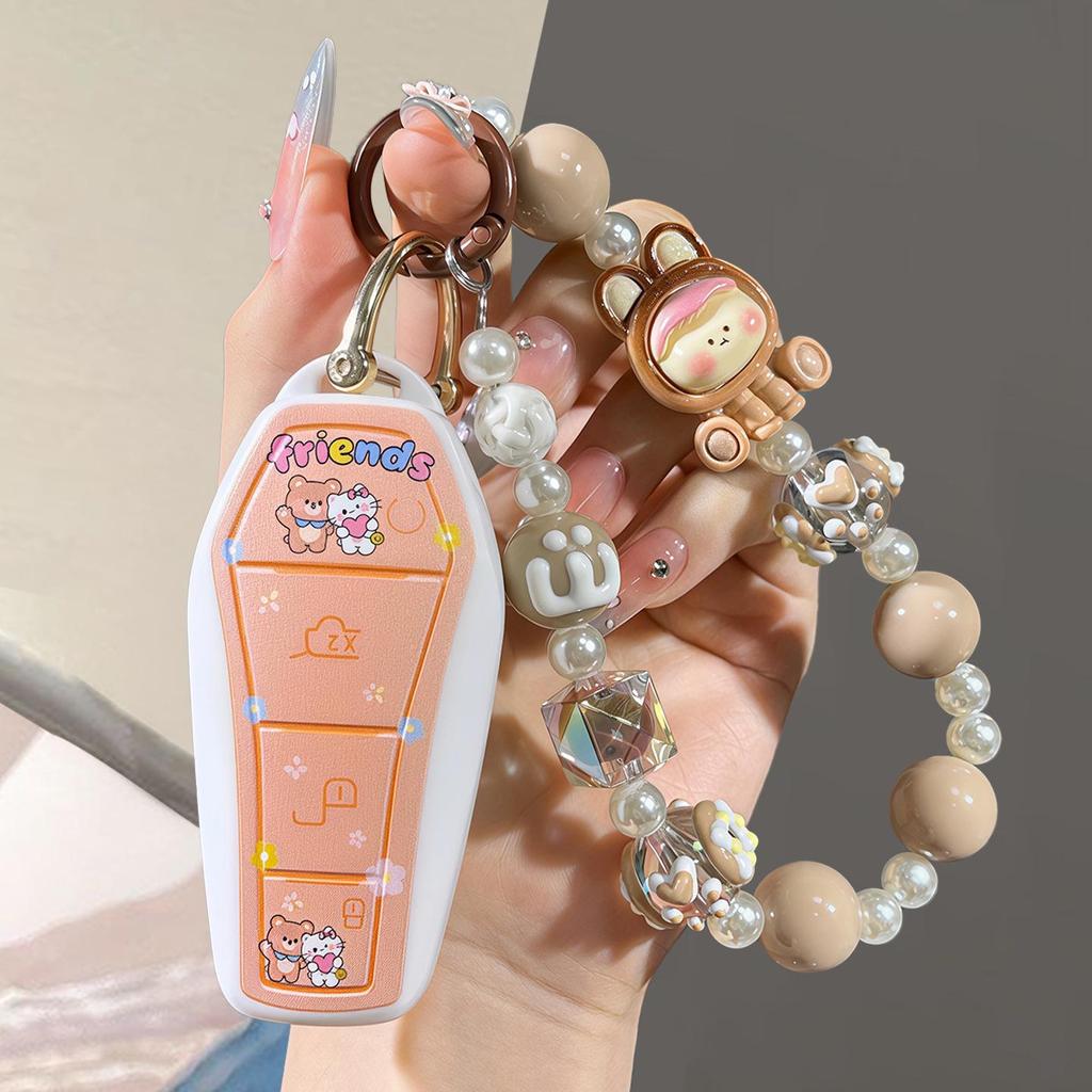 BYD Car Key Holder TPU Shell for Han Dolphin Yuan Song Tang Models