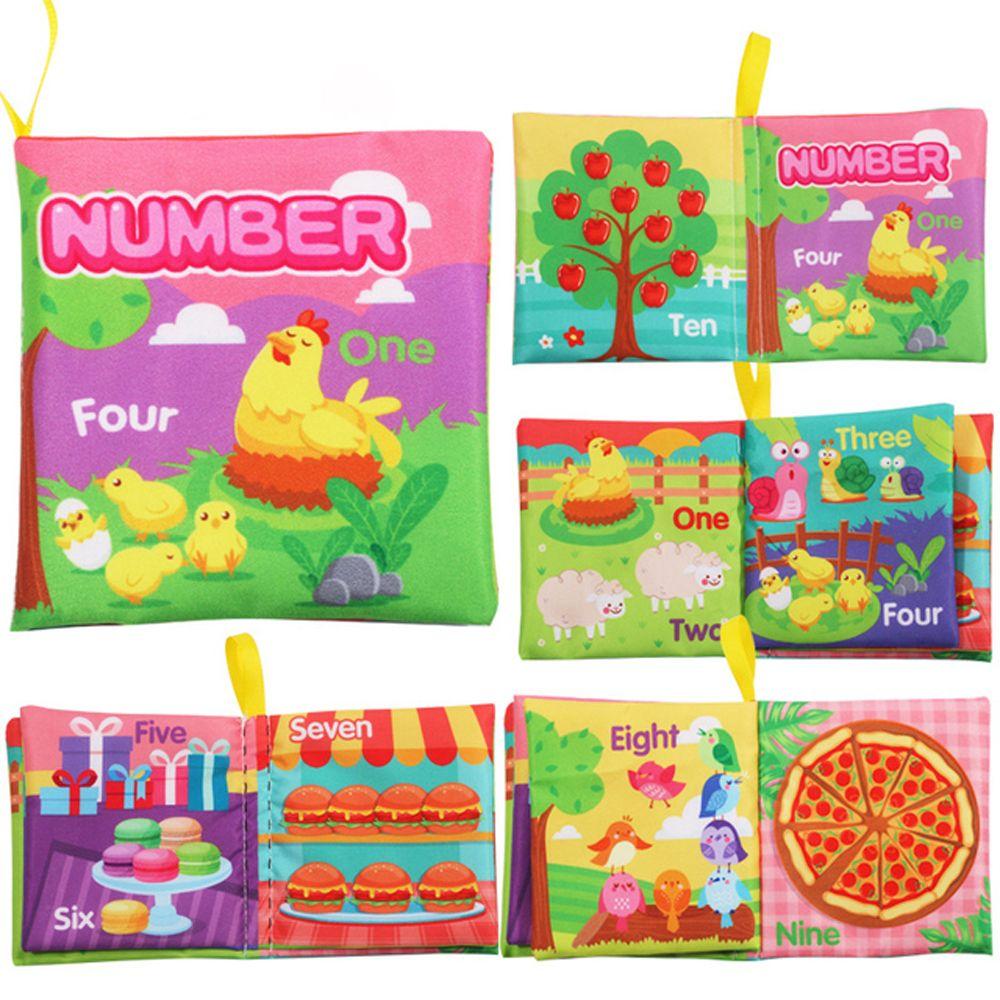 Develop Cognize Infant Early Learning Enlightenment Book Educational Toys Cloth Books Baby Books